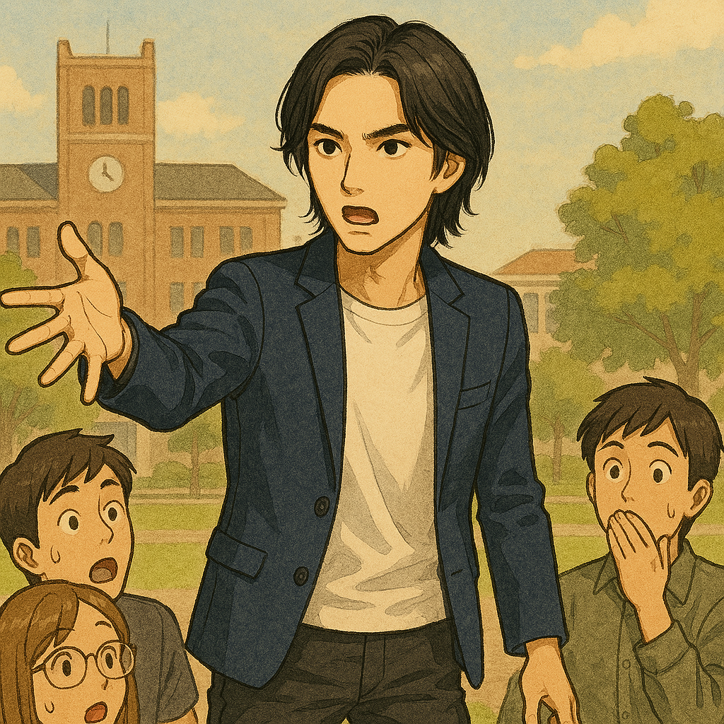 大学生活を送る梅津瑞樹のイメージ