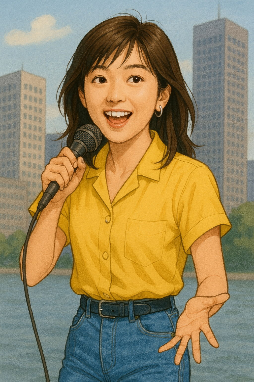 若いときの山口さんのイメージ